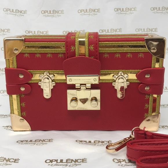 Savage Box Clutch -Red - Picture 1 of 4